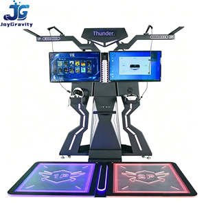 Simulatore di Movimento VR <span class=keywords><strong>HTC</strong></span> per Due Giocatori, Macchina da Gioco Immersiva in Realtà Virtuale in Fibra di Vetro per Interni ed Esterni, per Centri Commerciali e Parchi VR - Product Image 2