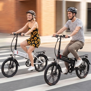 Xe đạp điện gấp gọn Samebike kho UK, giao hàng nhanh, bánh 20 inch, pin Lithium 48V 10.4Ah - Product Image 2