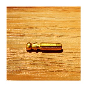 Metal Pipe Filter 3mm Straight Type Gold Color For Smoking Pipes Accessories - Product Image 5