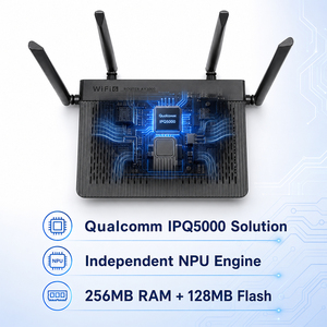 Router OpenWRT AX3000 WIFI-6 de doble banda 2.4G y 5G R930S compatible con redes Mesh para uso en interiores - Product Image 1