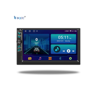 Lecteur multimédia de voiture BQCC 2 Din 7 pouces, Carplay, Android Auto, AHD, 4G SIM, WIFI, GPS, navigation, BT, USB/Type-C, autoradio universel
