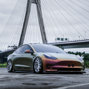 ล้ออัลลอยด์ฟอร์จแบบกำหนดเอง ล้อฟอร์จ 2 ชิ้น ดีไซน์แบบหลายก้านแบบกลวง ขนาด 22-26 นิ้ว 5x114.3/5x120 สำหรับรถยนต์เทสลา - Product Image 6