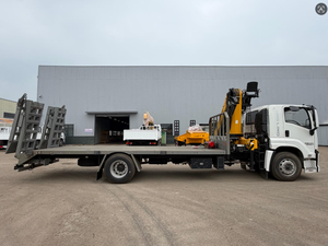 1. Grúa gigante Suzuki 4x2, grúa de camión con pluma plegable de 16 toneladas, grúa de camión de plataforma plana, multipropósito, puede transportar excavadoras. - Product Image 6