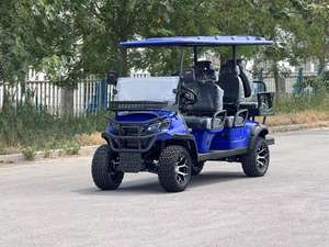 Chine Voiturette de golf électrique 6 places 4 + 2 Buggy de golf à roues tout-terrain - Product Image 4