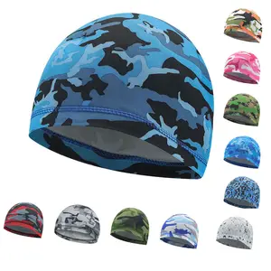 High Qualtity Wholesale Custom Logo Outdoor Unisex Riding Cap Cycling Camo Beanie Breathable Bicycle Cap Sun Hat