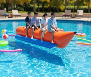Banana Boat Gonfiabile Personalizzata OEM/ODM per Giochi Acquatici e Divertimento all'Aperto - Product Image 1