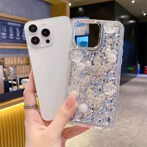 K257, la Funda de Diamantes y el Juego de Diamantes Brillantes Son Modernos y Adecuados para las Series Más Vendidas de Apple 12, 13 y 14 - Product Image 1