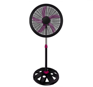 Ventilateur électrique 18 ''sur pied pour usage industriel extérieur et domestique Moteur entièrement en plastique pur cuivre 170W - Product Image 4