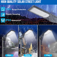 Éclairage extérieur de haute qualité, étanche IP66, lampadaire 100w 200w 300w, éclairage solaire LED intégré tout-en-un pour route