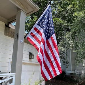 כבד לנו דגל 5 x8ft-דגל אמריקאי חיצוני עם רקומים כוכבים רקומים, פסים תפורים, grommets פליז-באנר תוסס - Product Image 6