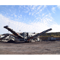 Concasseur de roche diesel portable pour mines, concasseur à cône mobile, concasseur de déchets de construction, de débris et de minerai de fer, prix du concasseur de pierre