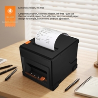 Imprimante thermique de reçus 80 mm 203 dpi USB / Divers systèmes de point de vente (PDV) commerciaux, de vente au détail, de restauration et industriels