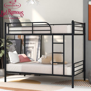 Móveis de quarto de madeira e ferro para meninas e crianças, beliche de alta qualidade - Product Image 5