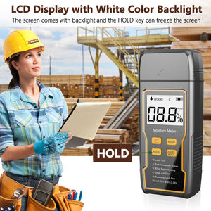 HY16, suministro de fábrica, nueva marca, pantalla LCD digital de mano, medidor de humedad de hormigón para construcción, medidor de humedad de mano - Product Image 3