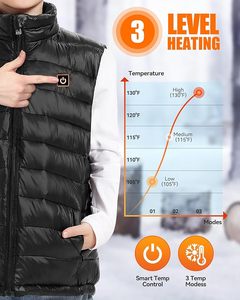 <span class=keywords><strong>Chaleco</strong></span> de invierno con carga USB inteligente <span class=keywords><strong>para</strong></span> niños y niñas, <span class=keywords><strong>chaleco</strong></span> térmico <span class=keywords><strong>para</strong></span> niños con calefacción por batería, <span class=keywords><strong>chaleco</strong></span> cómodo y cálido - Product Image 5