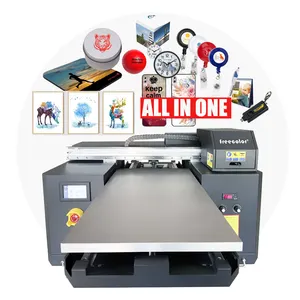 Freecolor A2/A3/A4 Small Size 3 Heads UV Flatbed Printer Hot Sale For Phone Case,Ball,Pen Printer