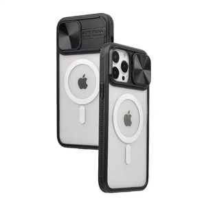 Nuova custodia per telefono con finestra a spinta magnetica antiurto per <span class=keywords><strong>iPhone</strong></span> 14 15 16 Pro custodia Max con <span class=keywords><strong>protezione</strong></span> per <span class=keywords><strong>fotocamera</strong></span> - Product Image 4