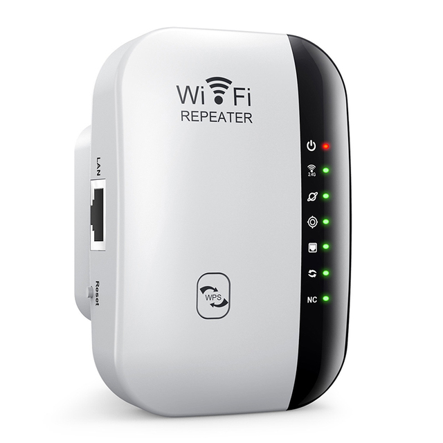 EU Plug 300Mbps Wi-Fi Signal Booster 2.4Ghz Wireless Repeater Small Size Internet Signal Amplifier