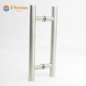Foshan Hardware Products Factory Manija de aluminio Puerta de vidrio Manija de puerta de acero inoxidable 304