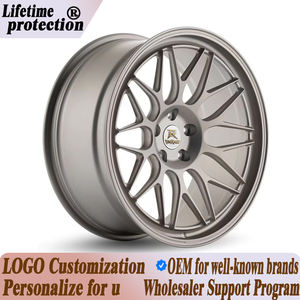 Jantes en alliage forgé 300 GTS de 18 à 24 pouces, lèvre usinée, <span class=keywords><strong>centre</strong></span> doré, roues légères pour BMW M2/M3, Mercedes, <span class=keywords><strong>Audi</strong></span>, Porsche - Product Image 1