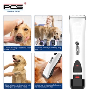 Produits professionnels sans fil pour les soins des animaux domestiques Tondeuses de toilettage pour chiens Tondeuse robuste pour chiens - Product Image 6