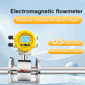 عداد تدفق كهرومغناطيسي صحي DN80 DN50 من الفولاذ المقاوم للصدأ بوصلة مشفهة معتمد من <span class=keywords><strong>CE</strong></span> للسوائل الموصلة ومياه البحر - Product Image 2