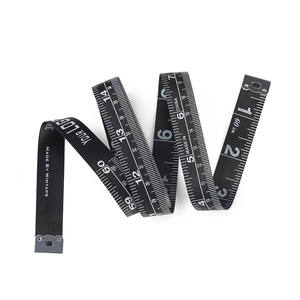 柔性双面柔软裁缝面料定制标志迷你1.5米皮革身体数字卷尺测量 - Product Image 4