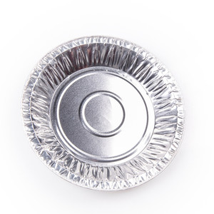 8 pollici all'ingrosso rotondo foglio di ristorazione usa e getta da forno argento robusto in alluminio teglie <span class=keywords><strong>per</strong></span> Pizza torta di biscotti Pizza - Product Image 2