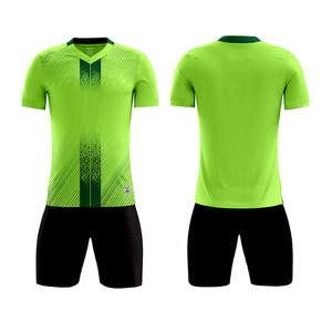 Maillot de football personnalisé avec design par transfert thermique, rétro, respirant, à manches courtes pour ensemble de maillots - Product Image 4