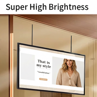 Pantalla Digital Publicitaria de Alta Luminosidad (2000 Nits) con Soporte de Piso, Android 55 LCD, Señalización OEM