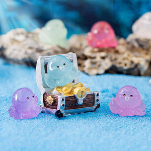 Gloeiende Hars Kristal Accessoires Lichtgevende Vijver Zeeleven Strandlandschap Miniatuur <span class=keywords><strong>Octopus</strong></span> <span class=keywords><strong>Aquarium</strong></span> <span class=keywords><strong>Aquarium</strong></span> Decoratie - Product Image 5