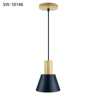 Nouvelle Lampe Suspendue Nordique Macaron en Fer Forgé, Créative, pour Salle à Manger et Îlot de Cuisine, à LED