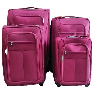 Ensemble <span class=keywords><strong>de</strong></span> 4 <span class=keywords><strong>valises</strong></span> <span class=keywords><strong>de</strong></span> voyage FR FRA en tissu EVA souple, 20, 24, 28, 32 pouces, à 4 roues, vente en gros d'usine à prix abordable - Product Image 1