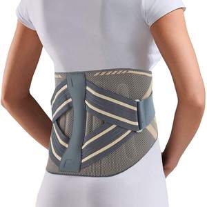 Ceinture lombaire respirante, réglable et amovible en tricot pour le soutien du dos - Product Image 1