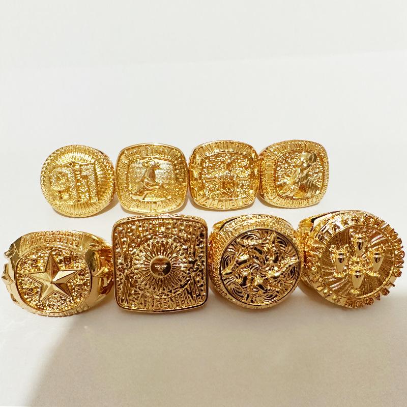 8 championship rings