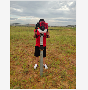 Conducteur de pieux heurtoir de clôture à essence 4 temps Jack Hammer Pile <span class=keywords><strong>Piquet</strong></span> Clôture - Product Image 4