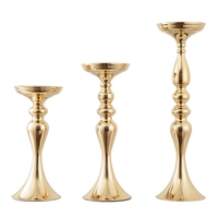 Metallische Galvanisierte Vase für Hochzeitszeremonie, Blumenständer für den Mittelgang, Rostfreies Eisengefäß für Tischblumen und Eventdekoration