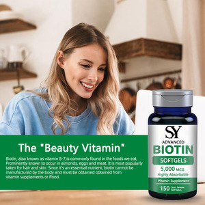 Gélules à la biotine personnalisées <span class=keywords><strong>de</strong></span> qualité supérieure, supplément vitaminique hautement absorbable à libération rapide pour les cheveux, la peau et les ongles, complément alimentaire - Product Image 5