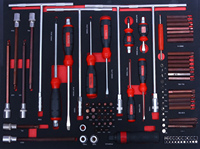 Coffre à outils roulant, établi mobile avec plateau en bois, roulettes, personnalisable, emballage en caisse rigide, 1 an OEM