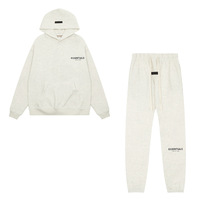 Sweat-shirt à capuche doublé polaire pour homme, style américain, marque tendance, coupe ample, veste sweat-shirt pour couple
