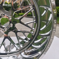 Jantes forgées en alliage d'aluminium sur mesure pour camion, 4 pièces, à déport profond, 22x12 24x12 26x12 8x170 8x180 8x6.5 pour Chevy, 8 trous