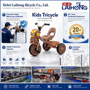 Nouveau modèle <span class=keywords><strong>de</strong></span> tricycle à pédales durable pour enfants <span class=keywords><strong>de</strong></span> 2 à 6 ans, cadre en acier à haute teneur en carbone avec matériau plastique pour les garçons et les filles - Product Image 6