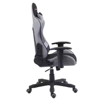 Chaise de jeu pour enfants en cuir PU de haute qualité, pivotante, réglable, avec base à cinq étoiles et fonction de réglage en hauteur