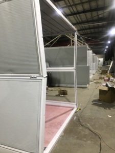 Rumah kontainer pengiriman modular, dapat dilepas ruang panel dengan empat kamar - Product Image 6