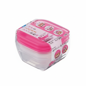 Inomata 90ml contenitore quadrato per alimenti confezione da 3 - Product Image 1