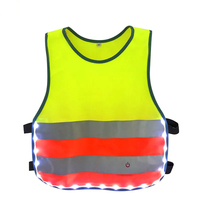 Enfants personnalisés enfants gilet de sécurité construire sécurité led gilet entreprise chemise vis vêtements de travail veste de sécurité