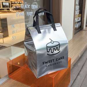 Sac isotherme jetable pour livraison de gâteaux d'anniversaire, boîte à gâteau spéciale 6 pouces 8 pouces, sac d'emballage pour livraison - Product Image 5