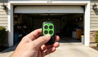 Control Remoto Inalámbrico RF de 433.92MHz con Código Fijo para Puerta de Garaje, Duplicador de Llaves