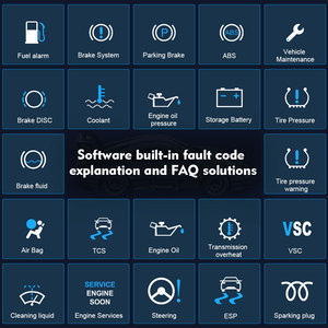 Escáner OBD2 Universal para Automóvil Jfind OBD con Aplicación Gratuita, Elm327 Bt5.0, Lector de Códigos de Vehículos, Herramienta de Diagnóstico Compatible con iOS y Android - Product Image 3