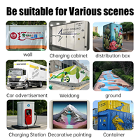 Mesin Cetak UV Vertikal 3D Multifungsi SCX Baru untuk Dinding dan Lantai, Garansi 1 Tahun untuk Mural, Taman Bermain, Dinding Plester, dan Besi